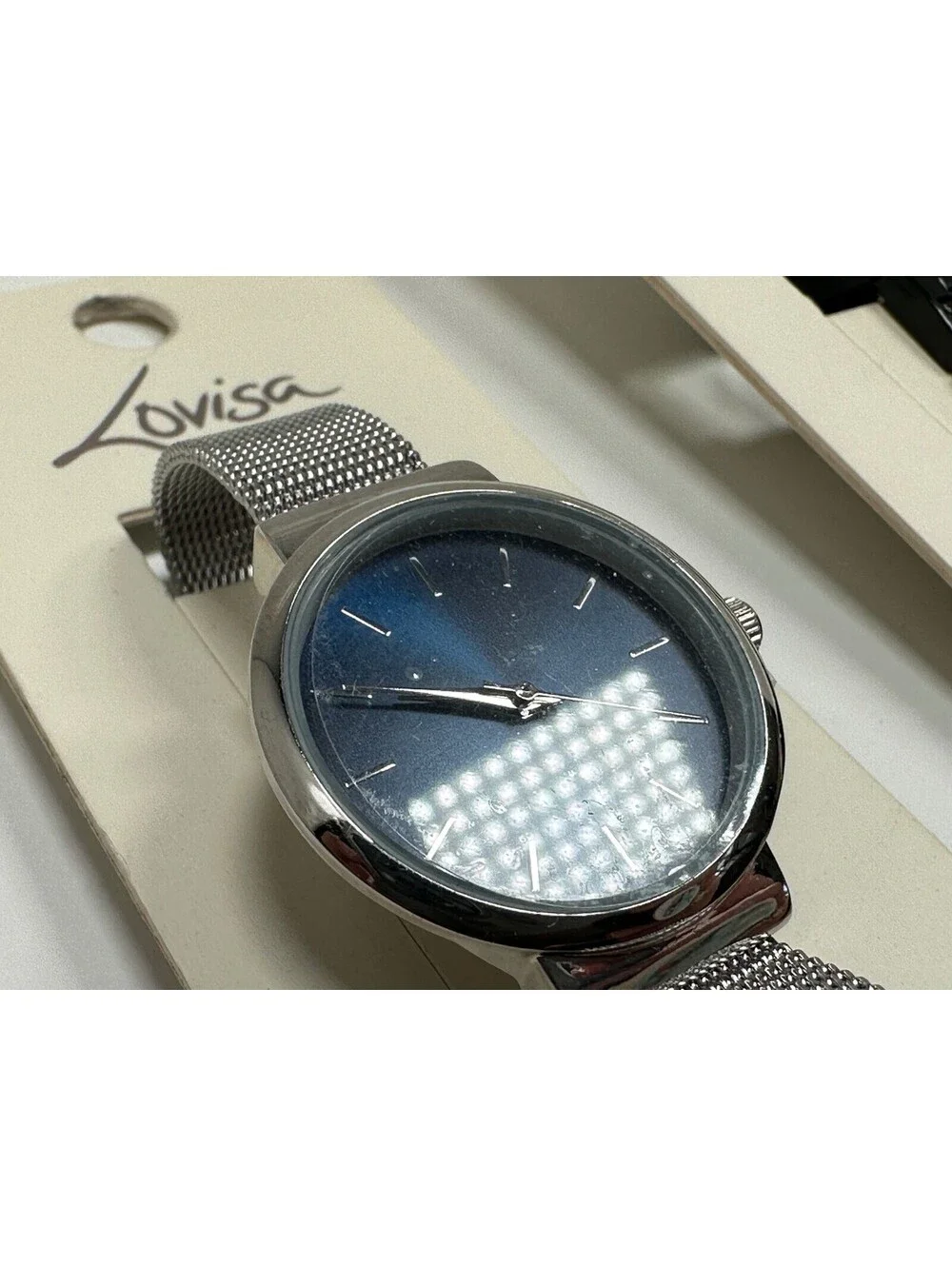2 Lovisa Watches Male Female Silver Tone Black